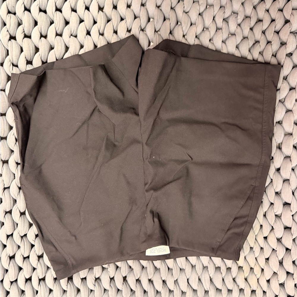 Rachel Zoe Black Shorts with Pink Trim